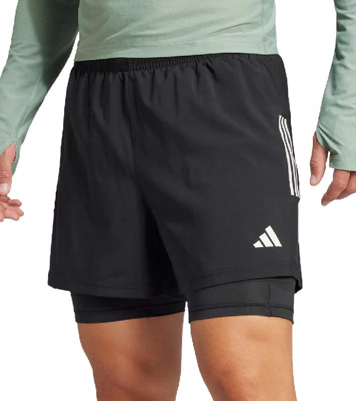 Fresh And Capable adidas Own The Run ClimaCool 2 In 1 Mens Running Shorts - Black