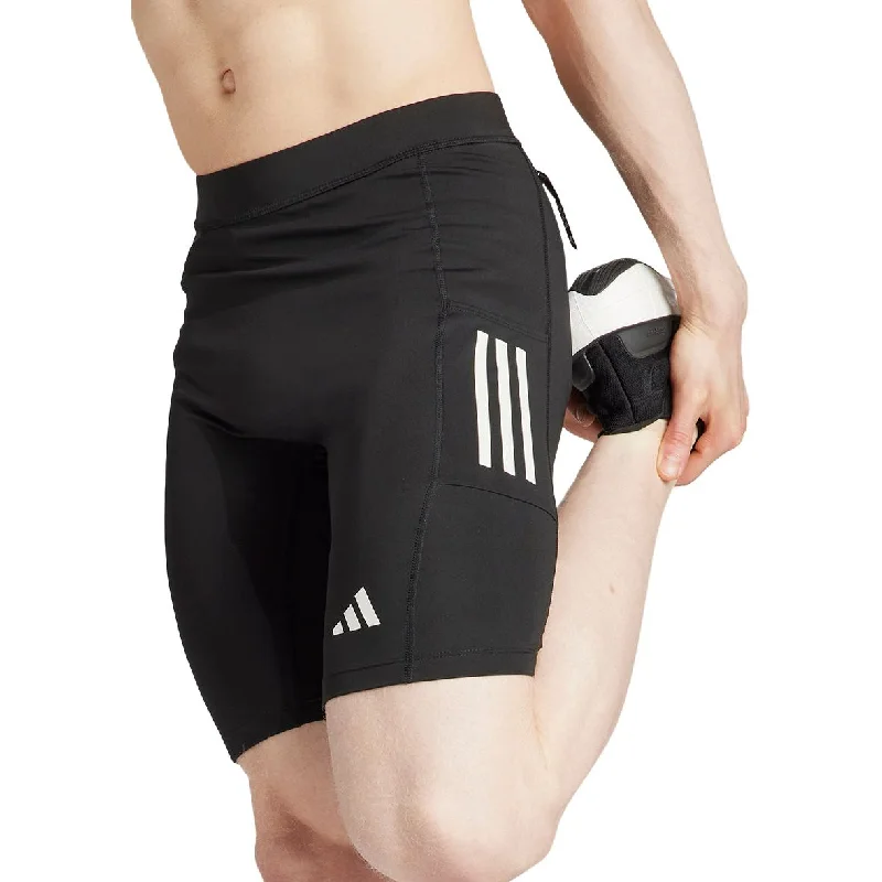 Comfy Chic Wear adidas Own The Run Mens Short Running Tights - Black