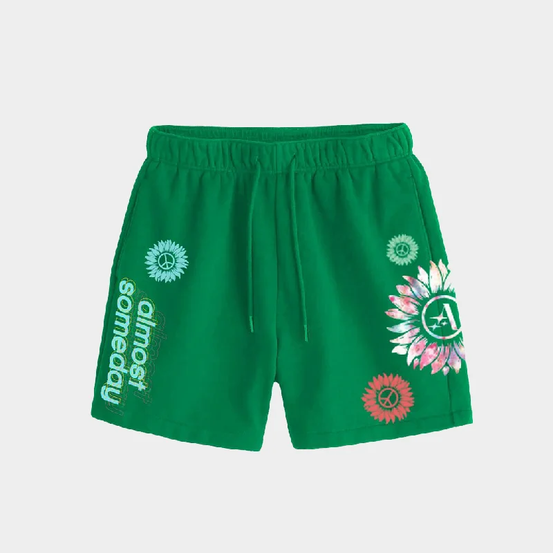 Bright Colors ALIVE SHORTS GREEN