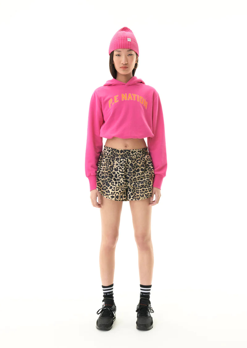 Elegant And Simple AZZURRA SHORT IN ANIMAL PRINT