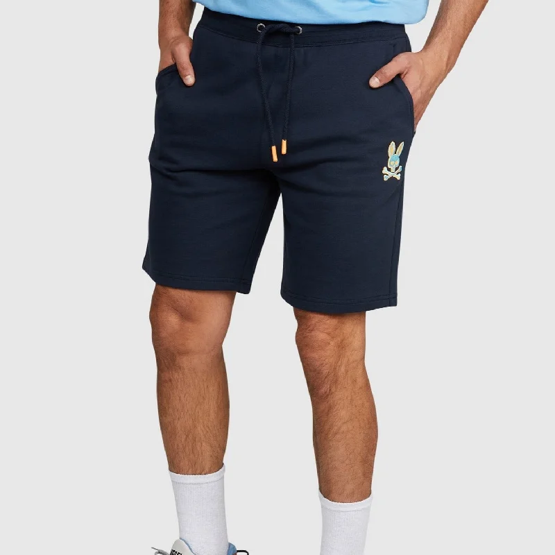 Relaxed Dresses BENNETT SWEAT SHORTS NAVY/AQUA