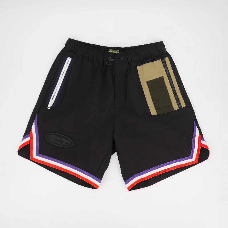 Effortless Style CAMERON BASKETBALL SHORTS BLACK