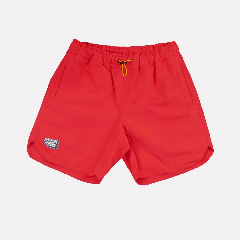 Embroidery Design CHESTER SUMMER SHORTS RED