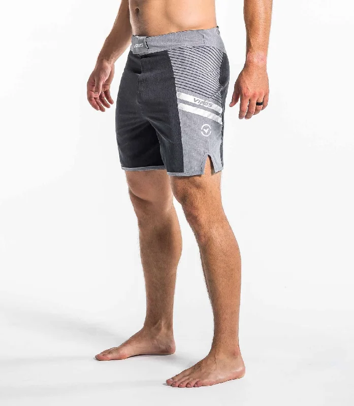 Floral Prints DISASTER 2 COMBAT SHORTS - CHARCOAL/GREY