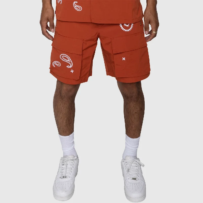 High-end Fashion EASTON SHORTS RUST