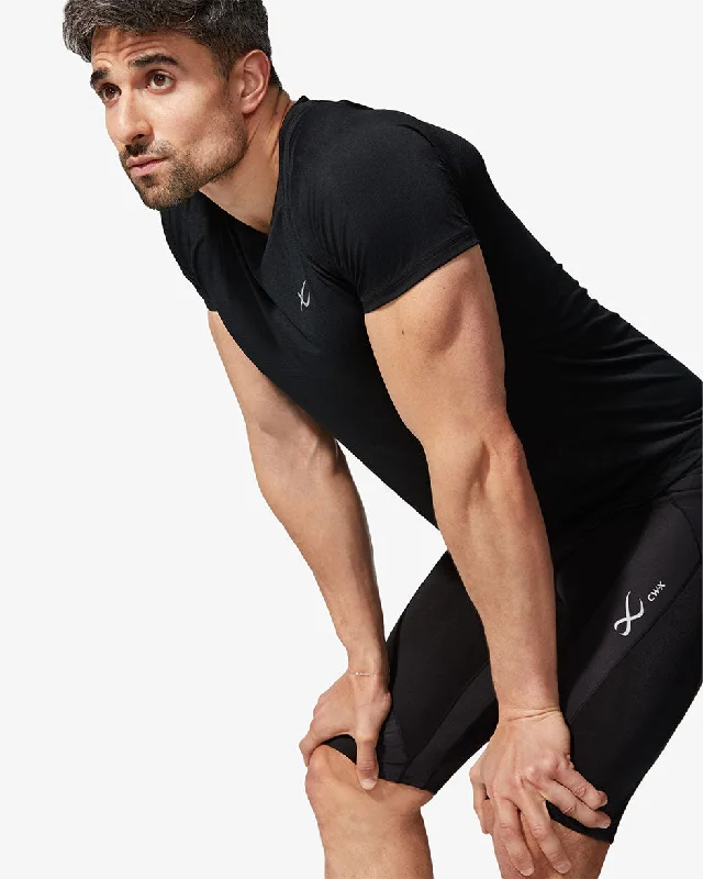 Sexy Fun Endurance Generator Joint & Muscle Support Compression Short: Men's Black