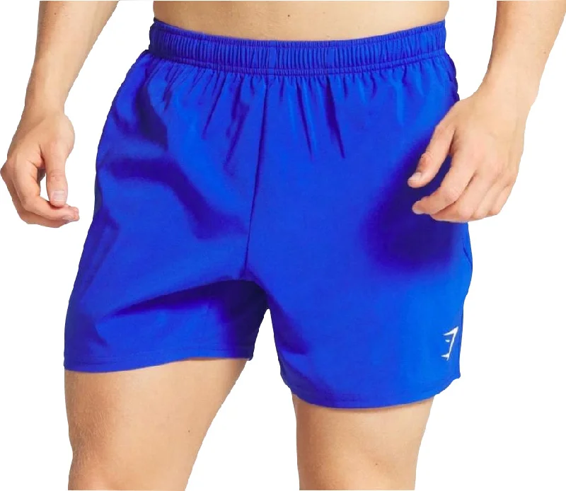 Elegant Fit Gymshark Arrival 5 Inch Mens Training Shorts - Blue