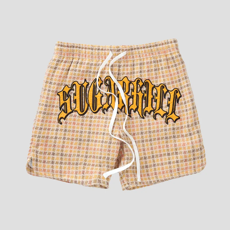 Design Trend LANCASTER WOVEN SHORTS HAYSTACK PLAID