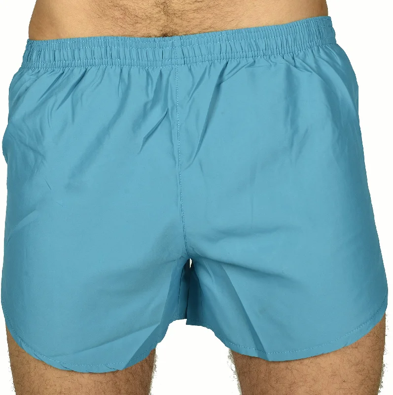 Body Design More Mile More-Tech Split Leg Mens Running Shorts - Blue