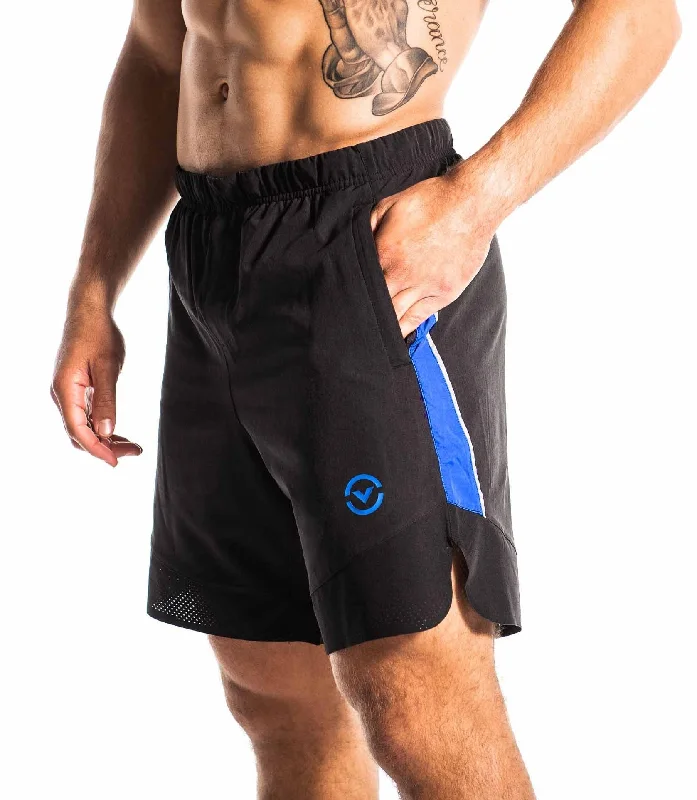 Relaxed And Casual ORIGIN V3 ACTIVE SHORTS - BLACK/LEGACY BLUE