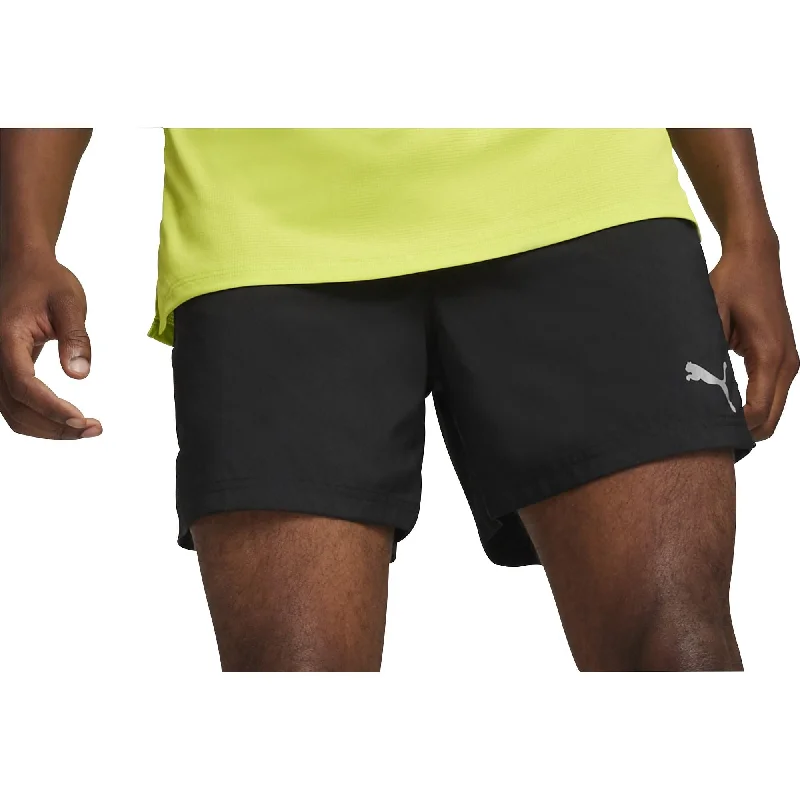 Sporty Wear Puma Run Favourite Velocity 5 Inch Mens Running Shorts - Black