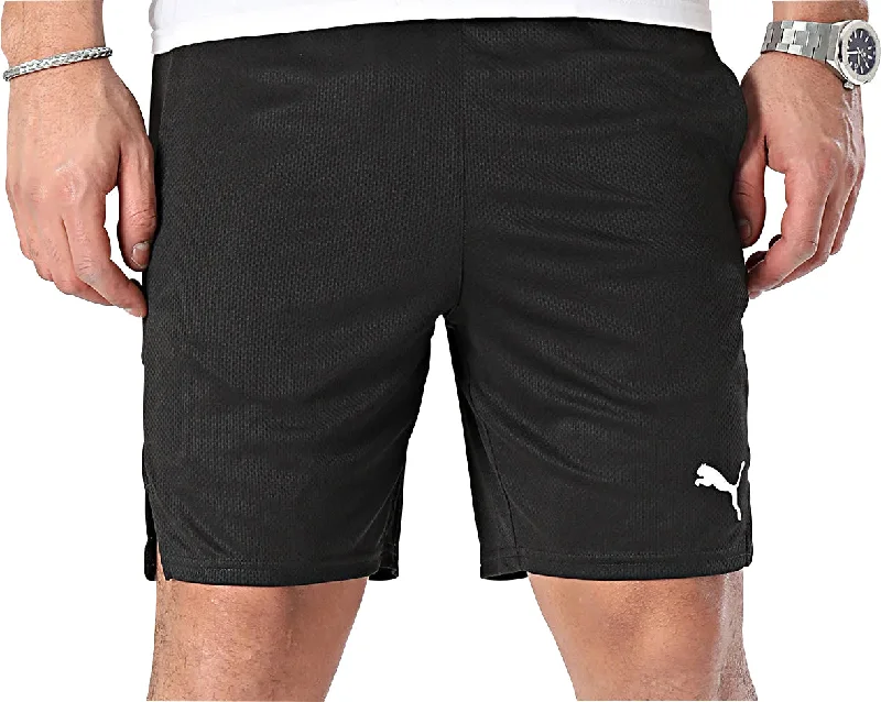 Soft Textures Puma Ultrabreathe Stretch 7 Inch Mens Training Shorts - Black