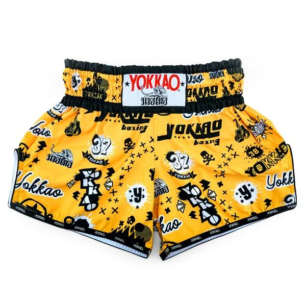 Nightclub Style ROCK'N'ROLLA GOLD CARBONFIT SHORTS
