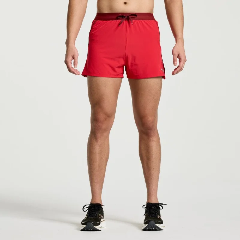 Multifunctional Style Saucony Men's Re-Imagined Outpace 3" Short