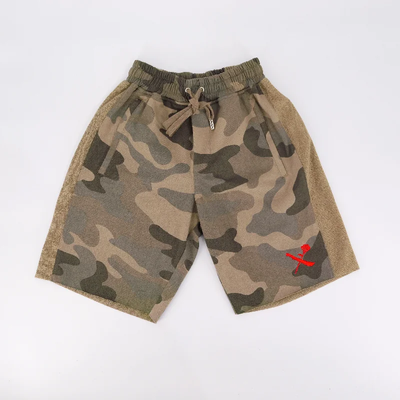 High Street Series SOTF CAMO SHORTS (CAMO/RED)