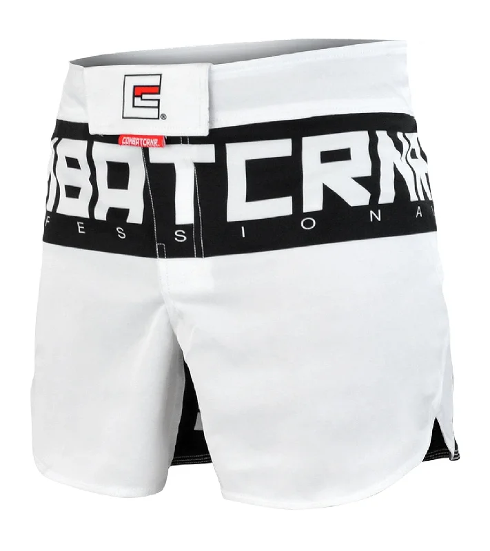 Playful Style SUPREME HYBRID FIGHT SHORTS - WHITE