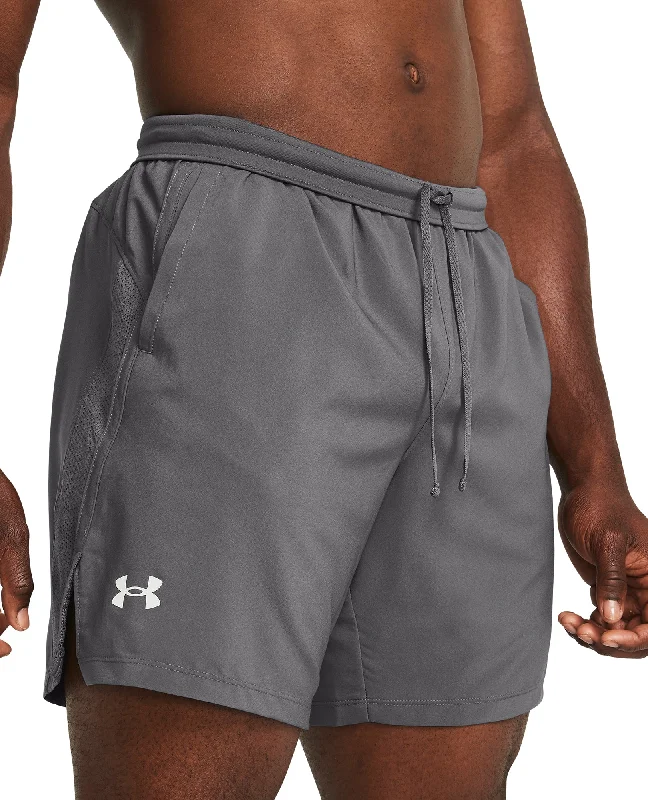 Casual Style Under Armour Launch 7 Inch Mens Running Shorts - Grey