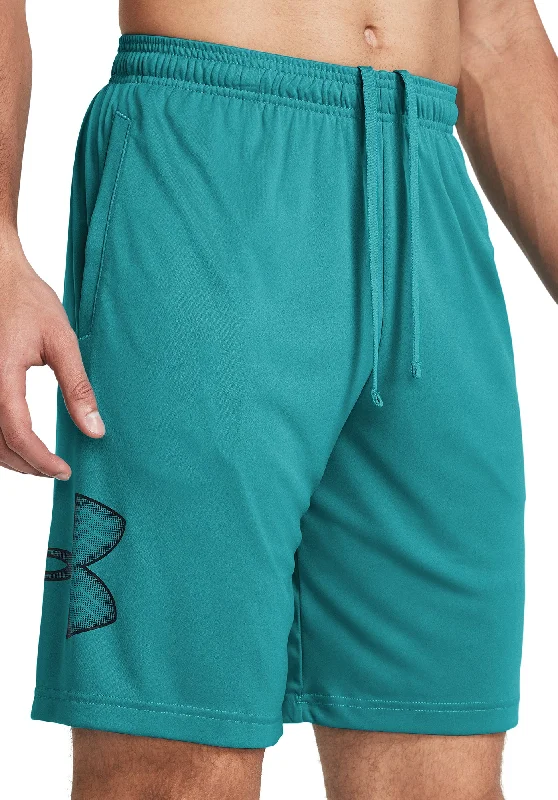 Trendy Dresses Under Armour Tech Graphic Mens Training Shorts - Green