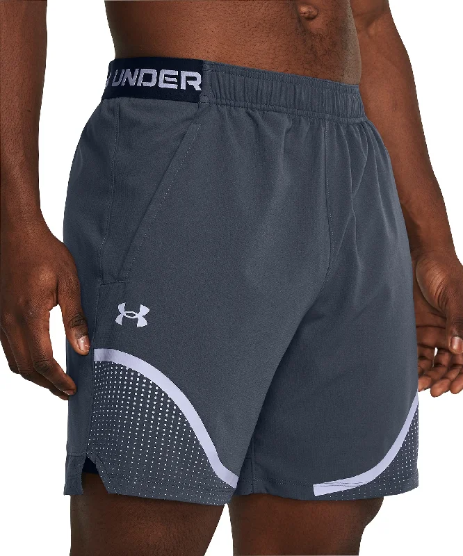 Breezy Outfits Under Armour Vanish Woven 6 Inch Graphic Mens Training Shorts - Grey
