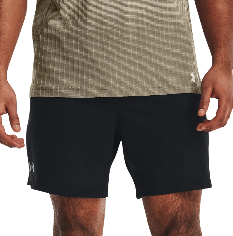 Luxury Temperament Under Armour Vanish Woven 6 Inch Mens Running Shorts - Black