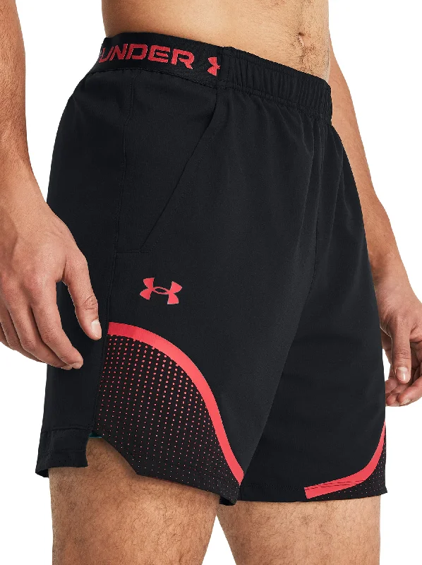 Light Fit Under Armour Vanish Woven 6 Inch Mens Training Shorts - Black