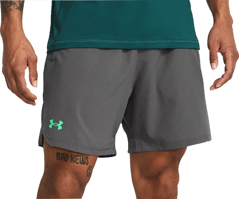 Relaxed Jackets Under Armour Vanish Woven 6 Inch Mens Training Shorts - Grey