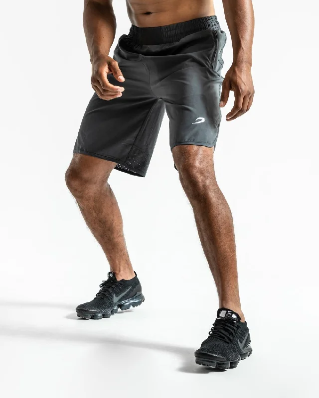 Simple Style WALCOTT SHORTS - CHARCOAL